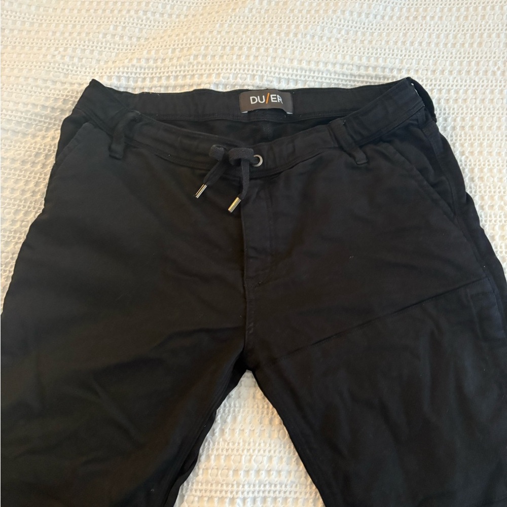 DUER Men's Black Pants